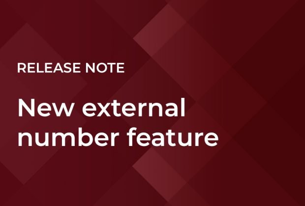 New external number feature